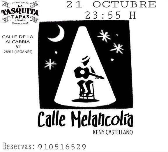 Concierto Tributo a Sabina en La Tasquita Tapas de Kenny Calle
