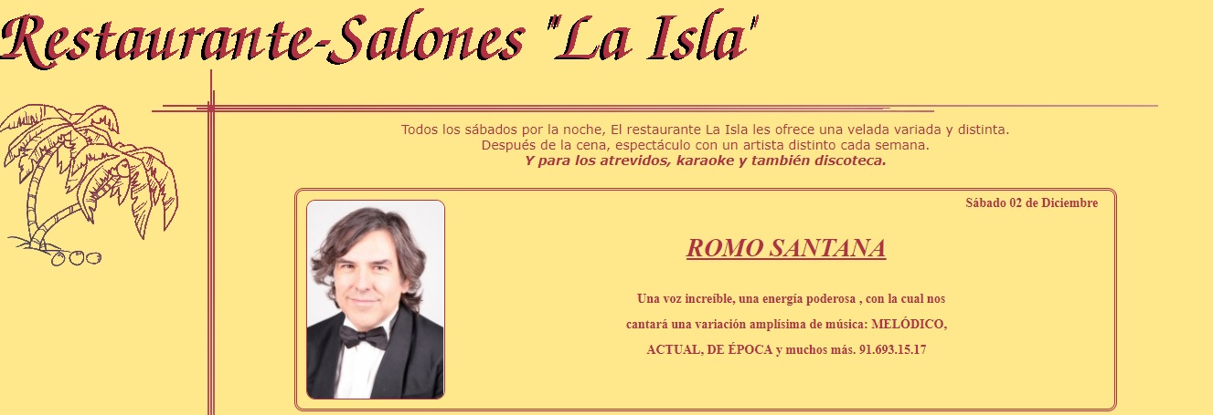 El restaurante La Isla