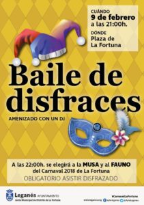 Baile tradicional carnaval La Fortuna