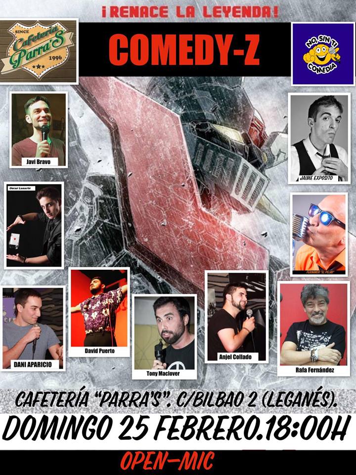 Cafeteria Parras Open Mic