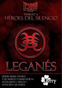 Tributo a los Heroe del Silencio en el Derry