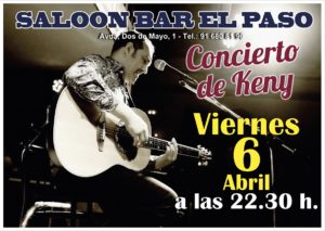 Concierto de Keny en el Paso