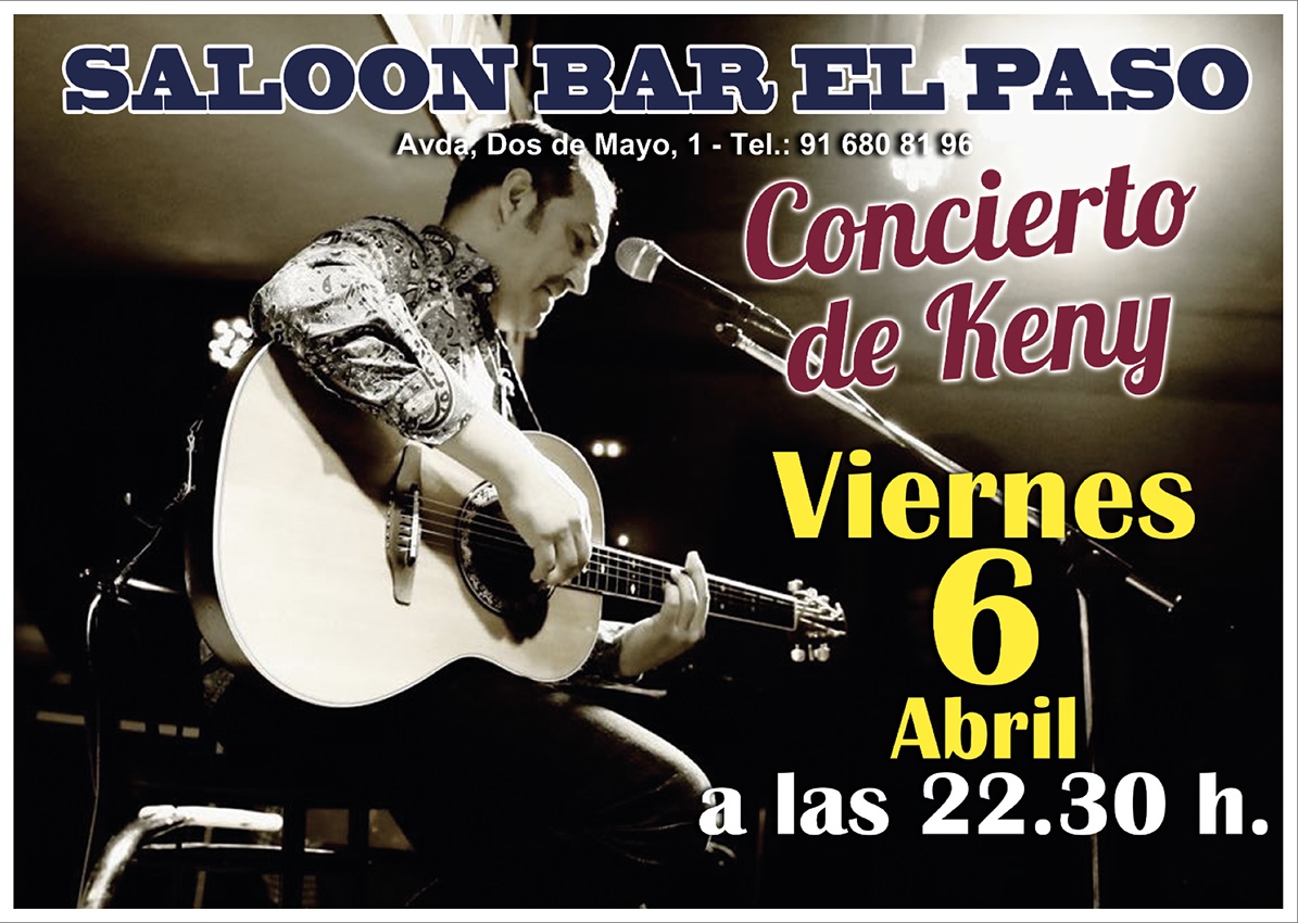 Concierto de Keny en el Paso