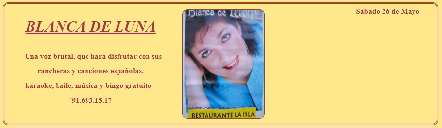BLANCA DE LUNA en La Isla