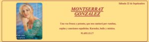 MONTSERRAT GONZÁLEZ en La Isla