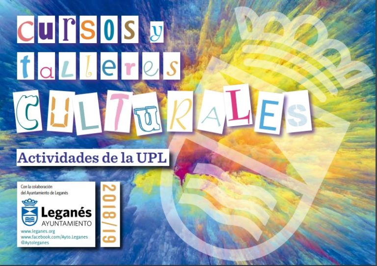 Cursos y talleres culturales durante el curso 2018 y 2019 