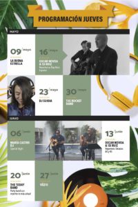 AGENDA LIVE MUSIC MAYO-JUNIO