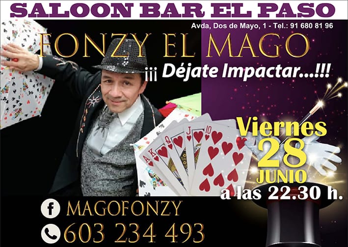 Fonzy el mago en el Paso