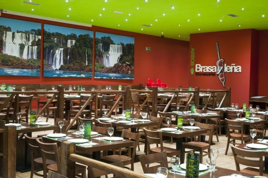local brasa y leña