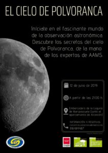 Actividad de observación astronómica en Polvoranca