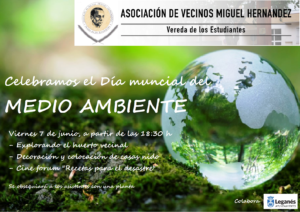 Día mundial del medio ambiente en Vereda