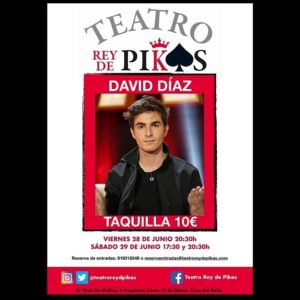 La magia de David Diaz en el Teatro Rey de Pikas