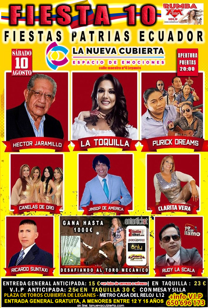 fiestas patrias Ecuador