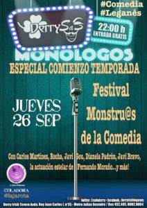 Especial comienzo temporada Monstruos de la Comedia