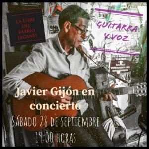 JAVIER GIJÓN en CONCIERTO 