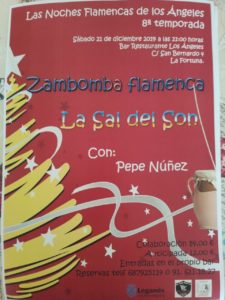 Concierto zambomba flamenca en los Ángeles