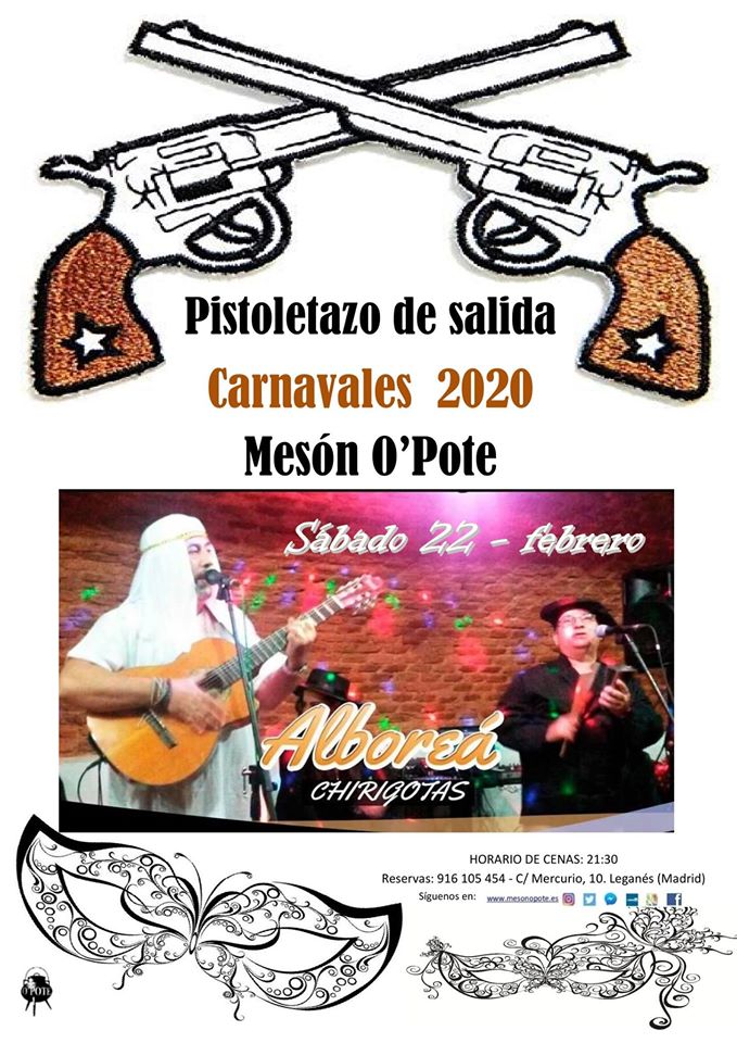 Carnavales 2020 pistoletazo de salida en el Mesón O´pote