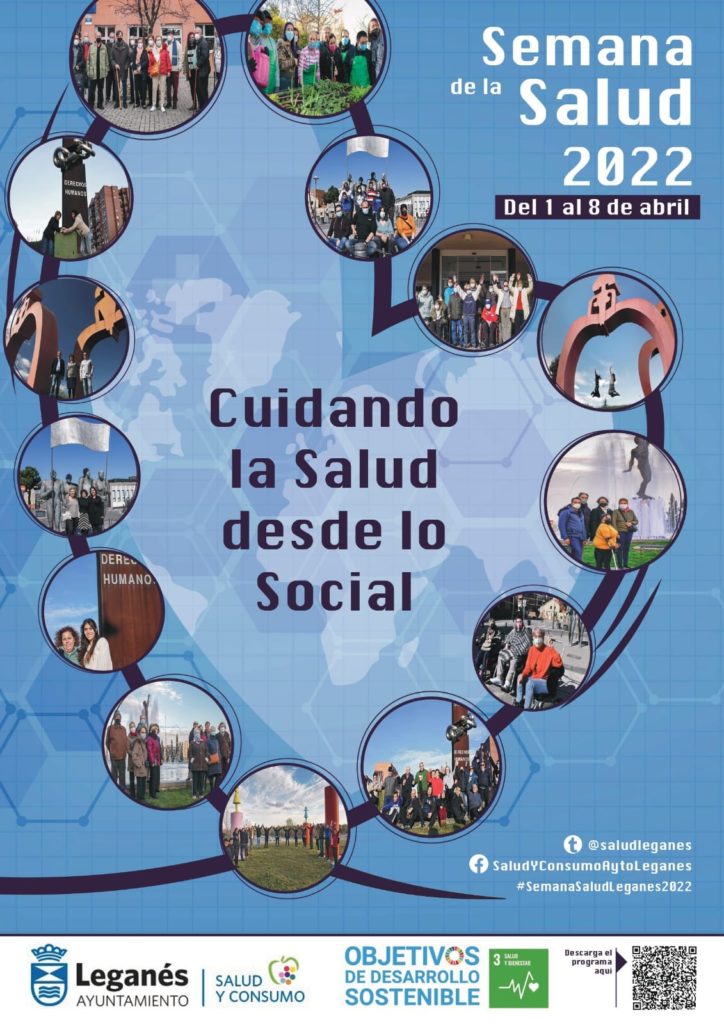 Semana de la Salud en Leganés. Actividades del 1 al 8 de abril