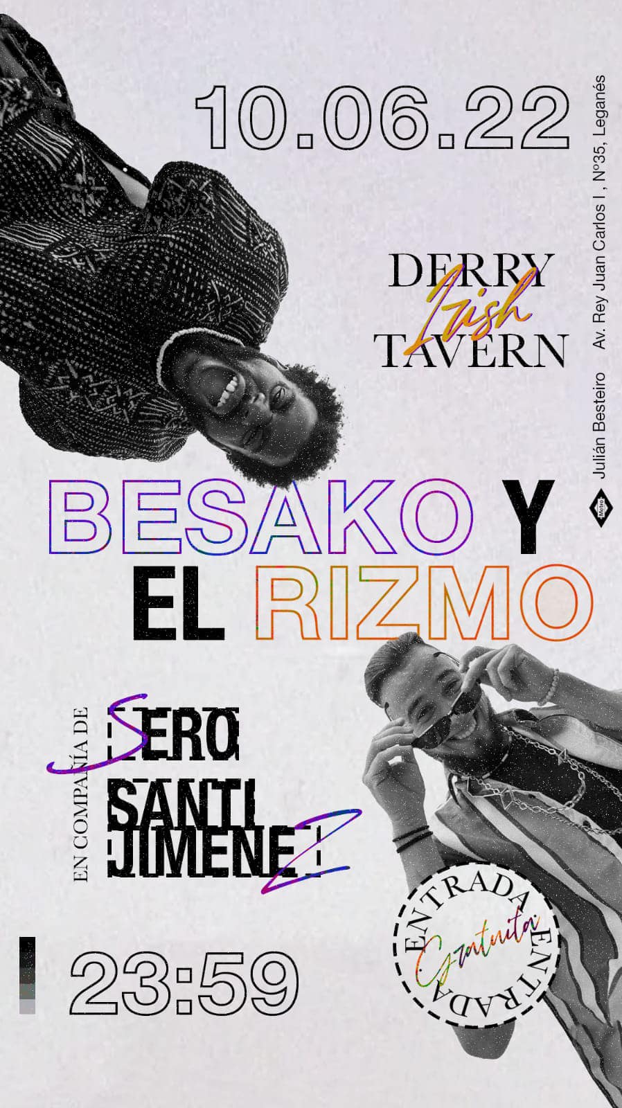 Concierto en el Derry Besako y el Rizmo