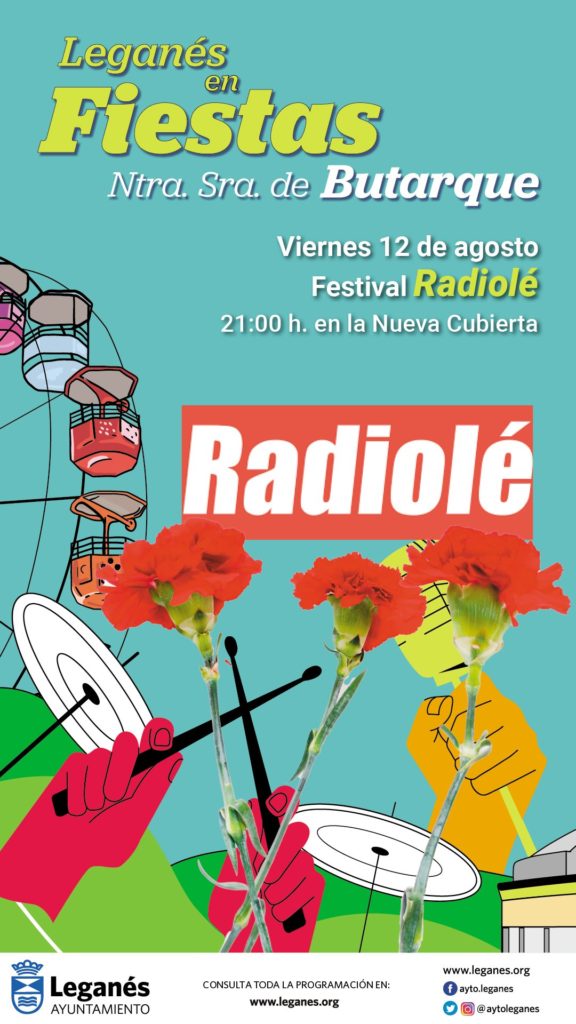 Programa de las fiestas de Leganés 2022