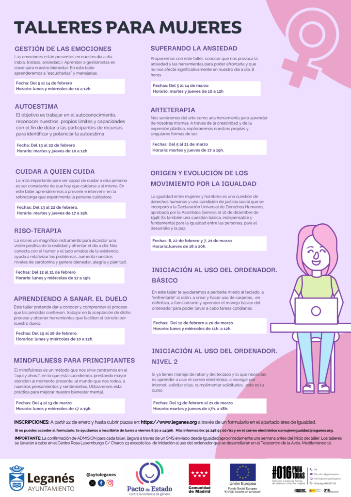Talleres para Mujeres